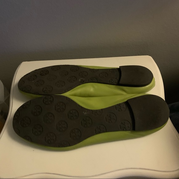 Green Tory Burch reva ballet flats - Picture 2 of 2